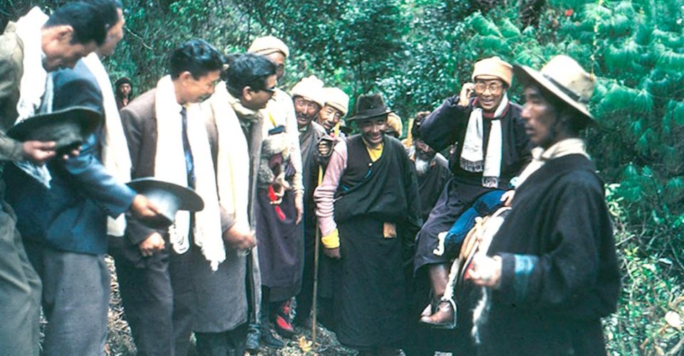 The Dalai Lama arrives in India (1959)