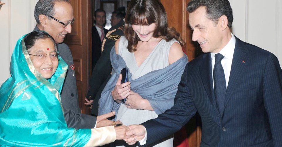 President Sarkozy’s in India (December 2010)