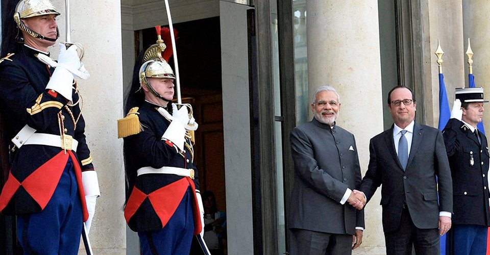 Visit Prime Minister Modi in France (April 2015)